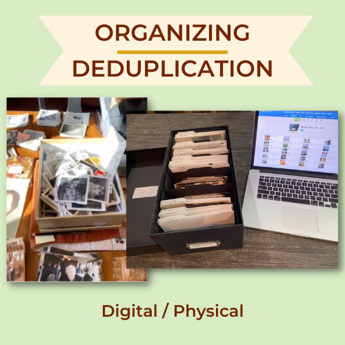 Organizing Photos and Deduplication