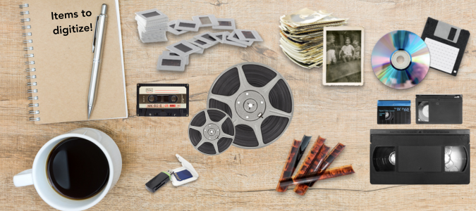 Items to digitize